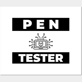 Cyber Security Pen Tester. Posters and Art